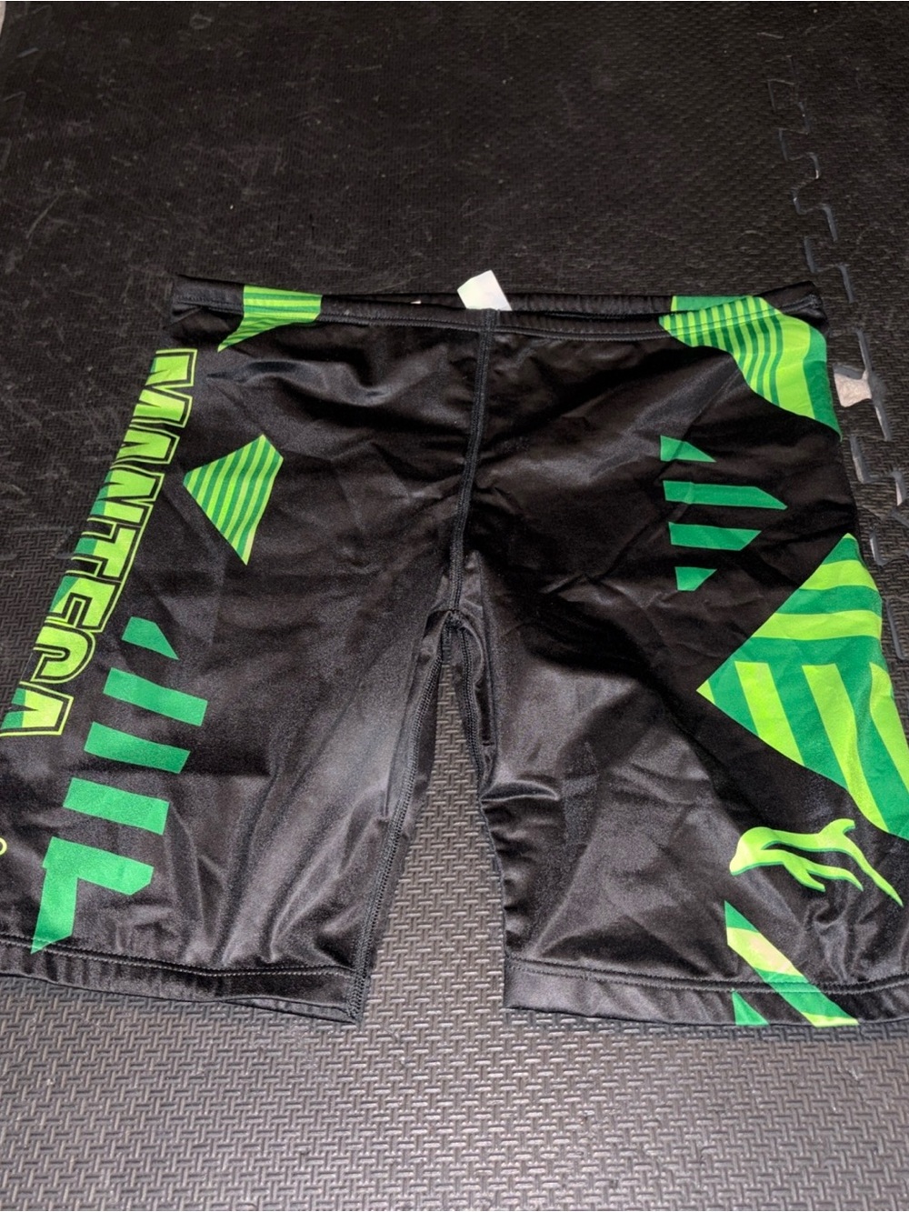 TURBO Men’s Competitive Zeus Swim Jammer Swimsuit Size 3XL Green/Black New